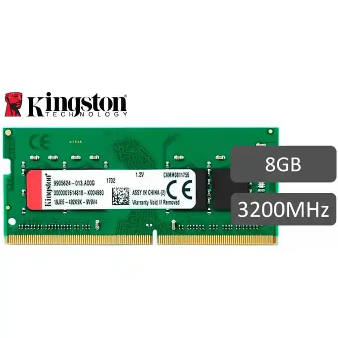 Kingston 8GB DDR4 3200MHz Laptop RAM: Performans ve Güvenilirlikte Güçlü Seçenek
