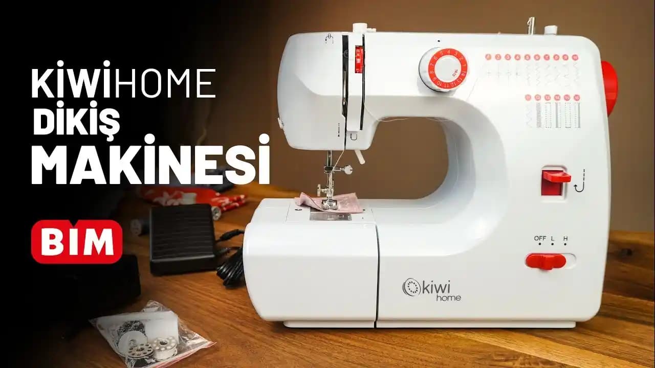 Kiwi Home Dikiş Makinesi: Evde Kolay ve Teknolojik Dikiş Çözümleri