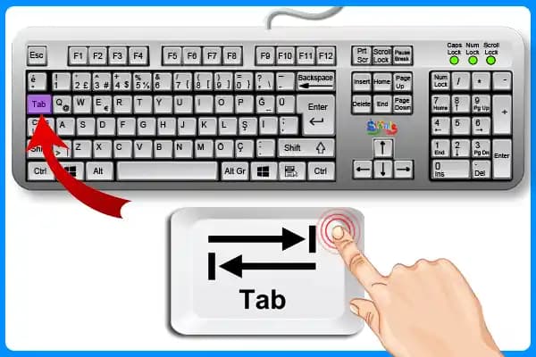Klavye Tab Tuşu: İşlevleri, Özellikleri ve Verimli Kullanım İpuçları