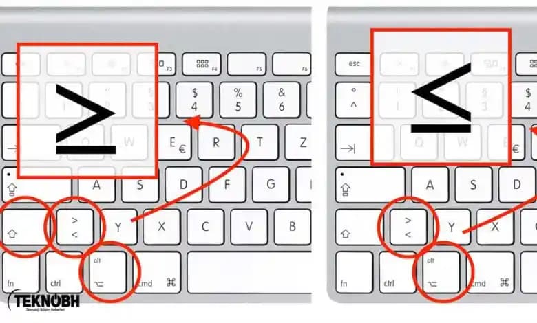 Klavyede Büyüktür İşareti (>) Nasıl Yazılır ve Kullanım Alanları Nelerdir?