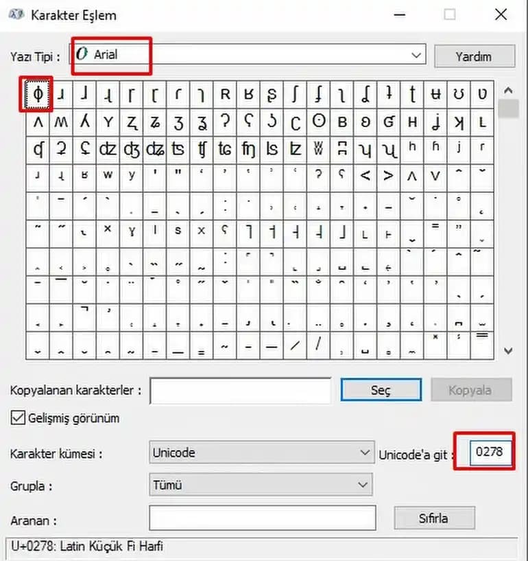 Klavyede Fi İşareti Nasıl Yazılır ve Ligatür Kullanımı Hakkında Bilgiler