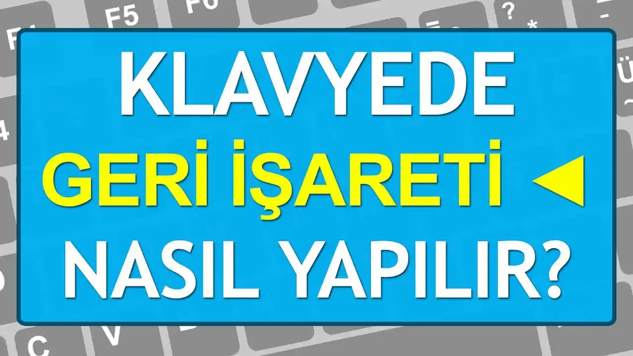 Klavyede Geri Al Komutu: Windows, Mac ve Mobil Cihazlarda Hataları Düzeltme Yöntemleri