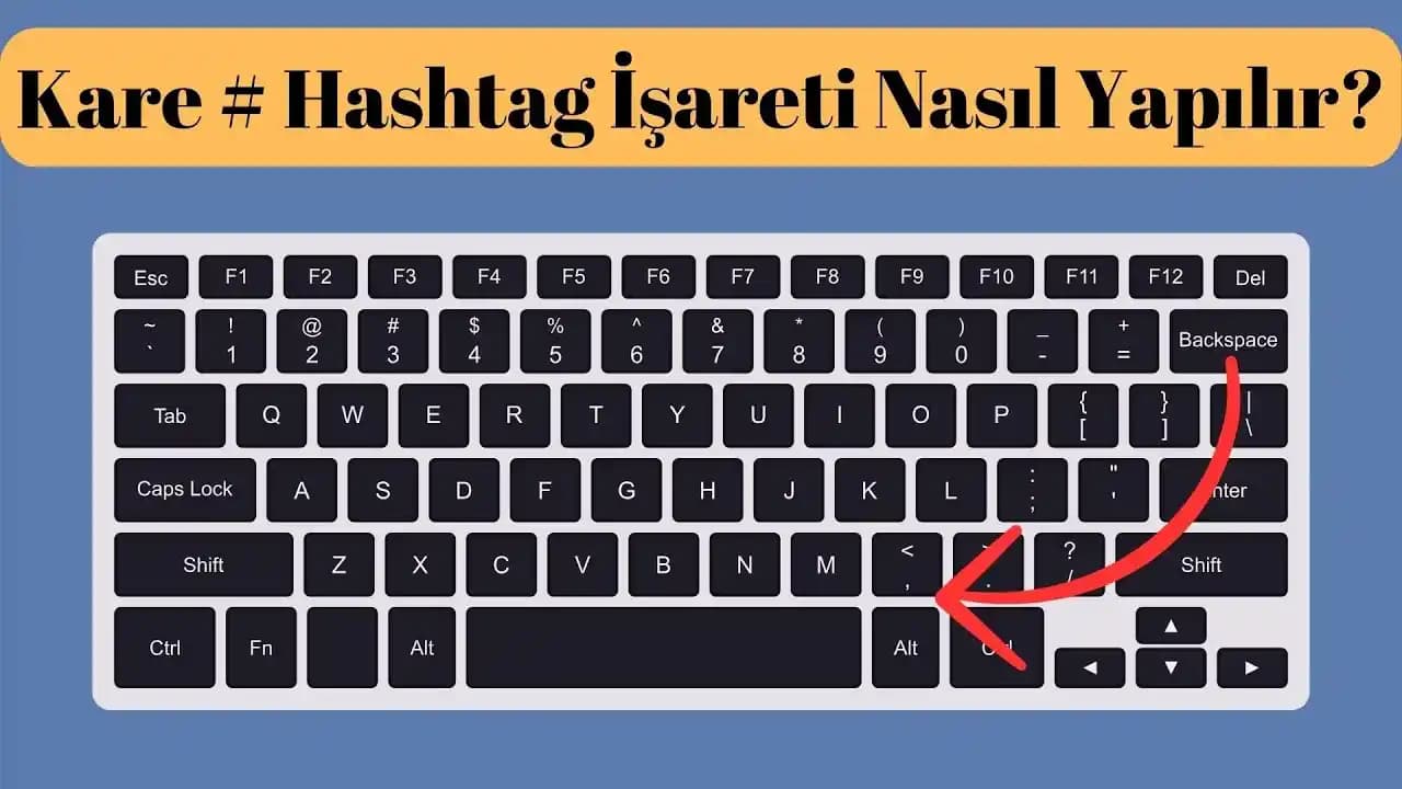 Klavyede Hashtag Yazma Yöntemleri ve Sosyal Medyada Etkili Kullanım Rehberi