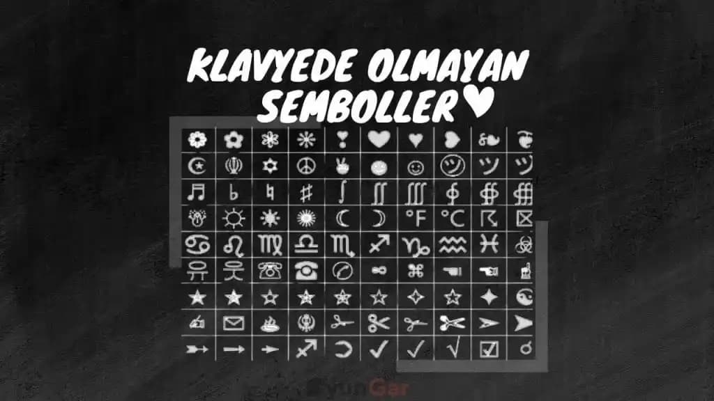 Klavyede Olmayan Silah Temalı Sembollerin Dijital Dünyada Kullanımı ve Çözümleri