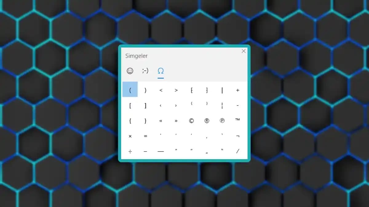 Klavyede Olmayan Simgeler: Dijital İletişimde Özel Karakterlere Erişim Yöntemleri