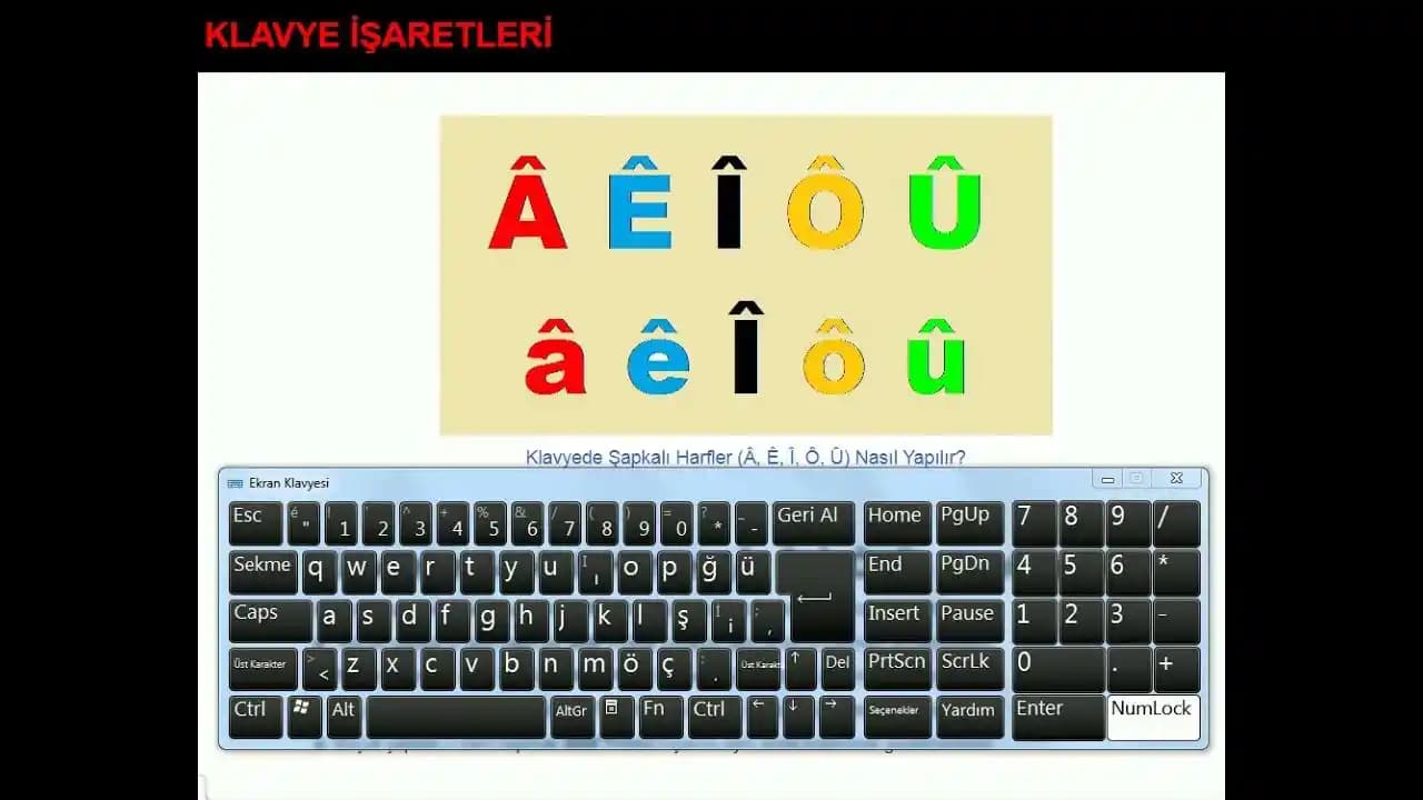 Klavyede Şapkalı Harfler Nasıl Yazılır? Windows, Mac ve Mobil Rehberi