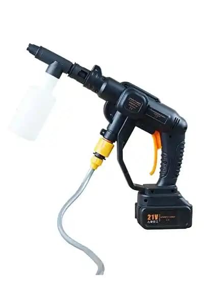 Kraft Hart 21V 2.4A Şarjlı Oto Yıkama Makinesi ile Taşınabilir ve Güçlü Araç Temizliği