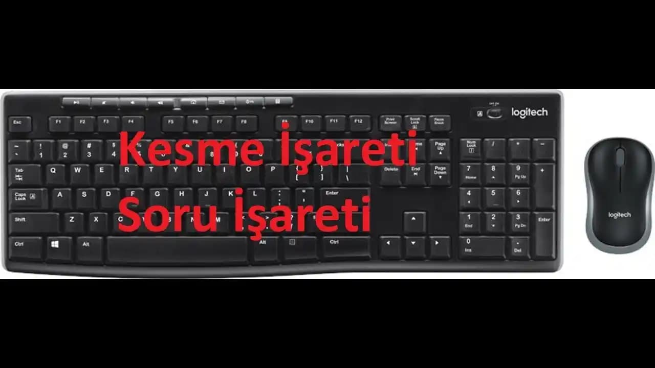Laptoplarda Kesme İşareti Nasıl Yapılır? Doğru Kullanım ve Pratik Yöntemler