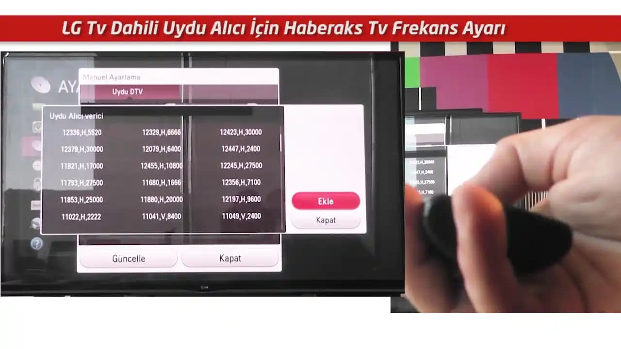 LG Televizyonlarda Frekans Ayarlama Rehberi: Net Görüntü ve Kesintisiz Yayın İçin