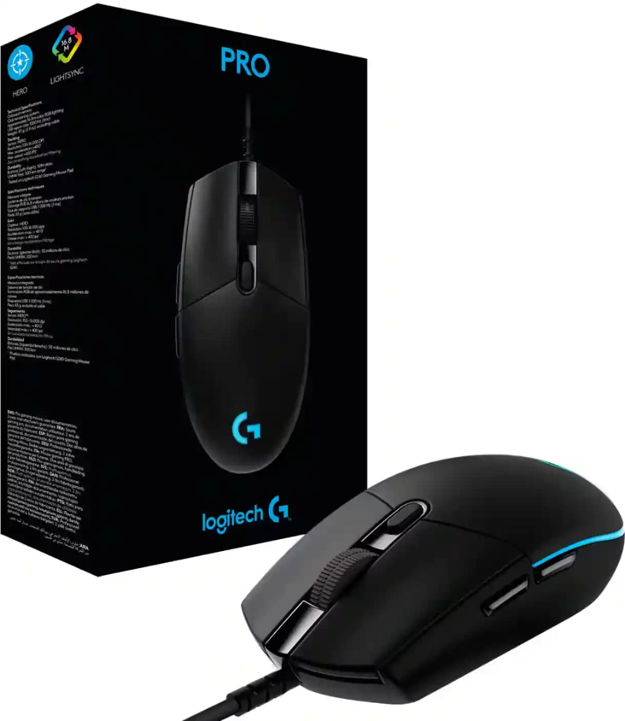Logitech G Pro Hero: Profesyonel Oyuncular İçin Yüksek Performanslı Oyun Faresi
