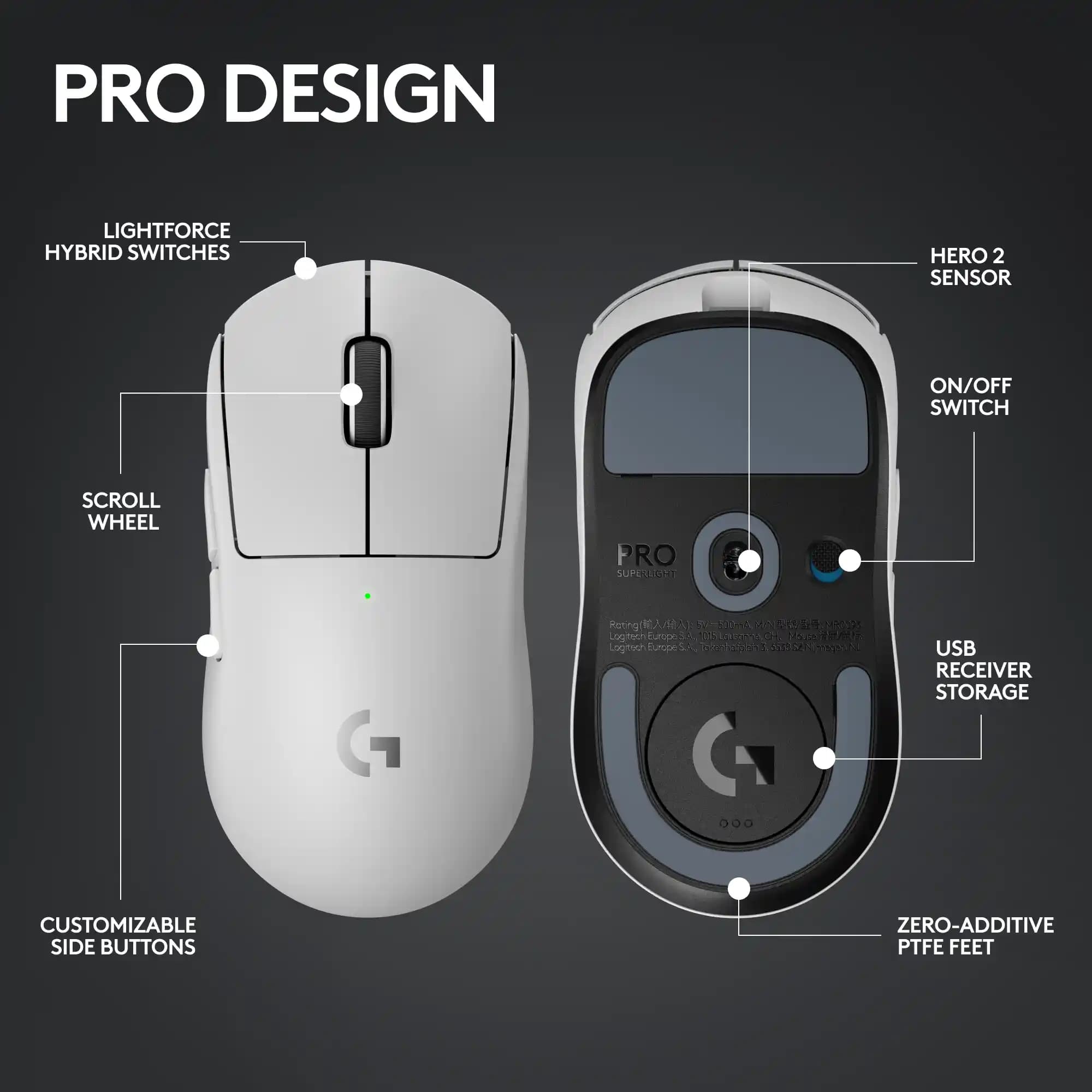 Logitech G Pro X Superlight 2 İncelemesi: 63 Gram Hafiflik ve Yüksek Performans