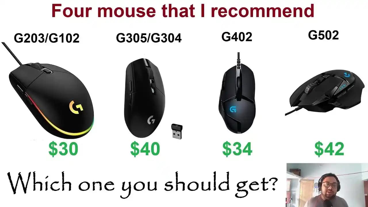 Logitech G203 ve G402 Oyuncu Fareleri: Performans ve Konfor Karşılaştırması