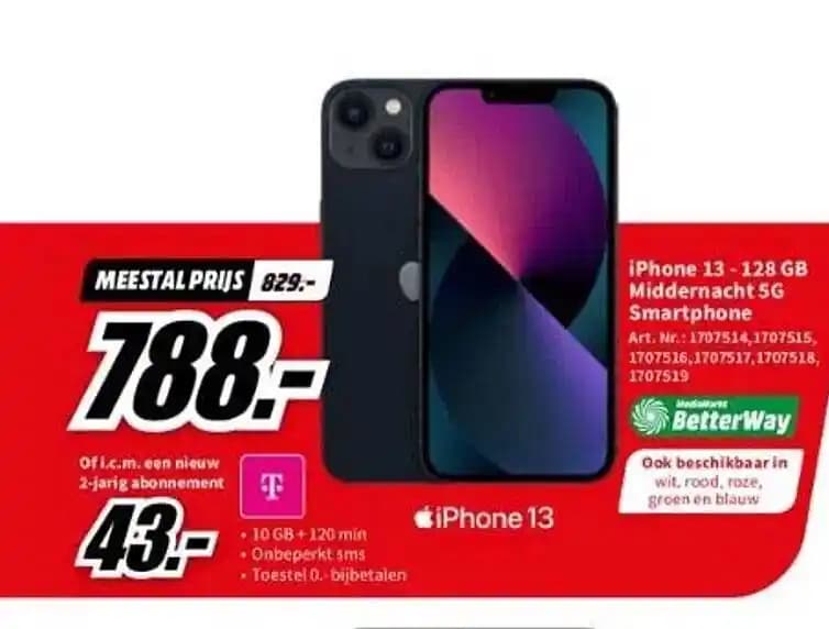 MediaMarkt'ta iPhone 13 Taksit Seçenekleriyle Akıllı Telefon Alımında Yeni Dönem