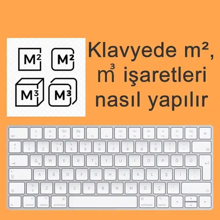 Metre Kare İşareti Klavye Kullanımı: Windows, Mac ve Mobil Cihazlarda Pratik Rehber