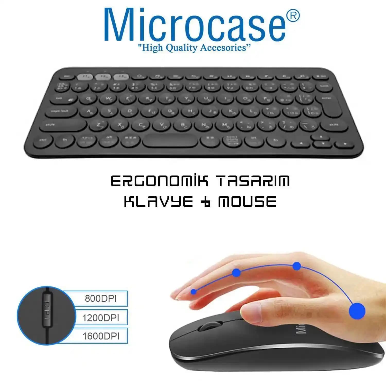 Microcase Bluetooth Klavye: Teknik Özellikler ve Kullanım Kılavuzu ile Verimli Kablosuz Deneyim