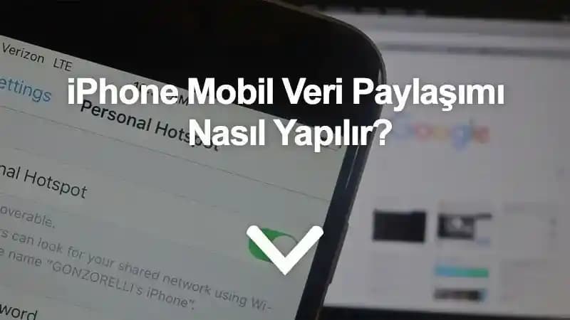 Mobil Veri Paylaşımı: Akıllı Cihazlarda İnternet Erişimini Sağlayan Yöntemler ve Güvenlik