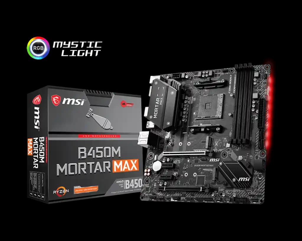 MSI B450M Mortar Max Anakart: Yüksek Performans ve Dayanıklılıkta Yeni Standart