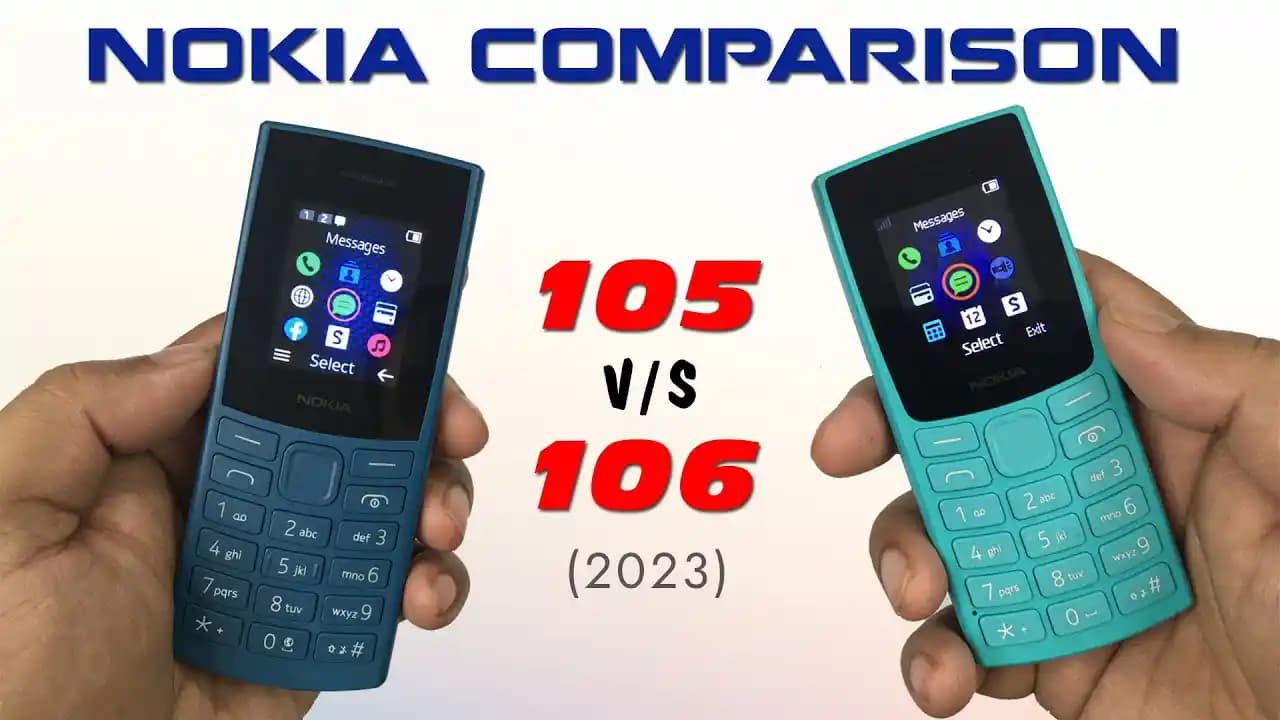 Nokia 106 ve Nokia 105 Karşılaştırması: Dayanıklılık ve Pil Performansında Öne Çıkan Temel Telefonlar