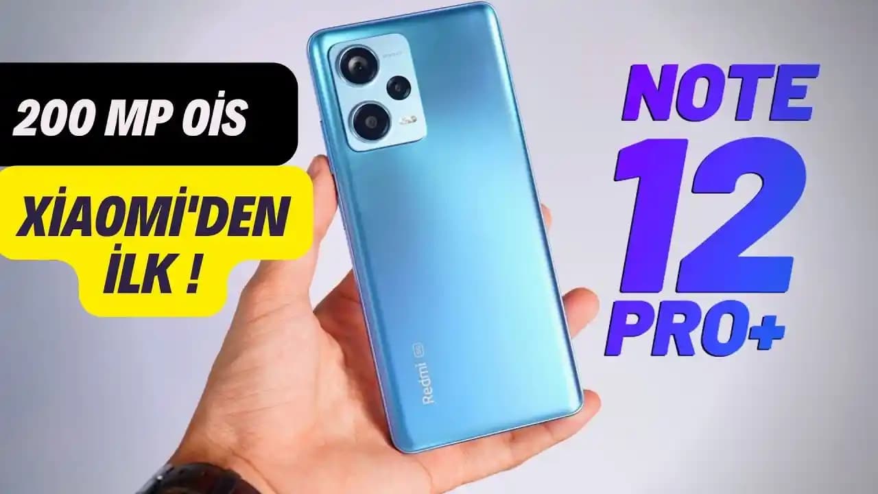 Note 12 Pro: Yüksek Performanslı AMOLED Ekran ve Gelişmiş Kamera Özellikleriyle Akıllı Telefon