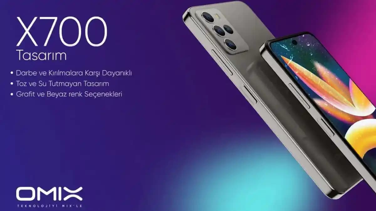 Omix X700: Şık Tasarım ve Güçlü Performans Sunan Yeni Akıllı Telefon Modeli