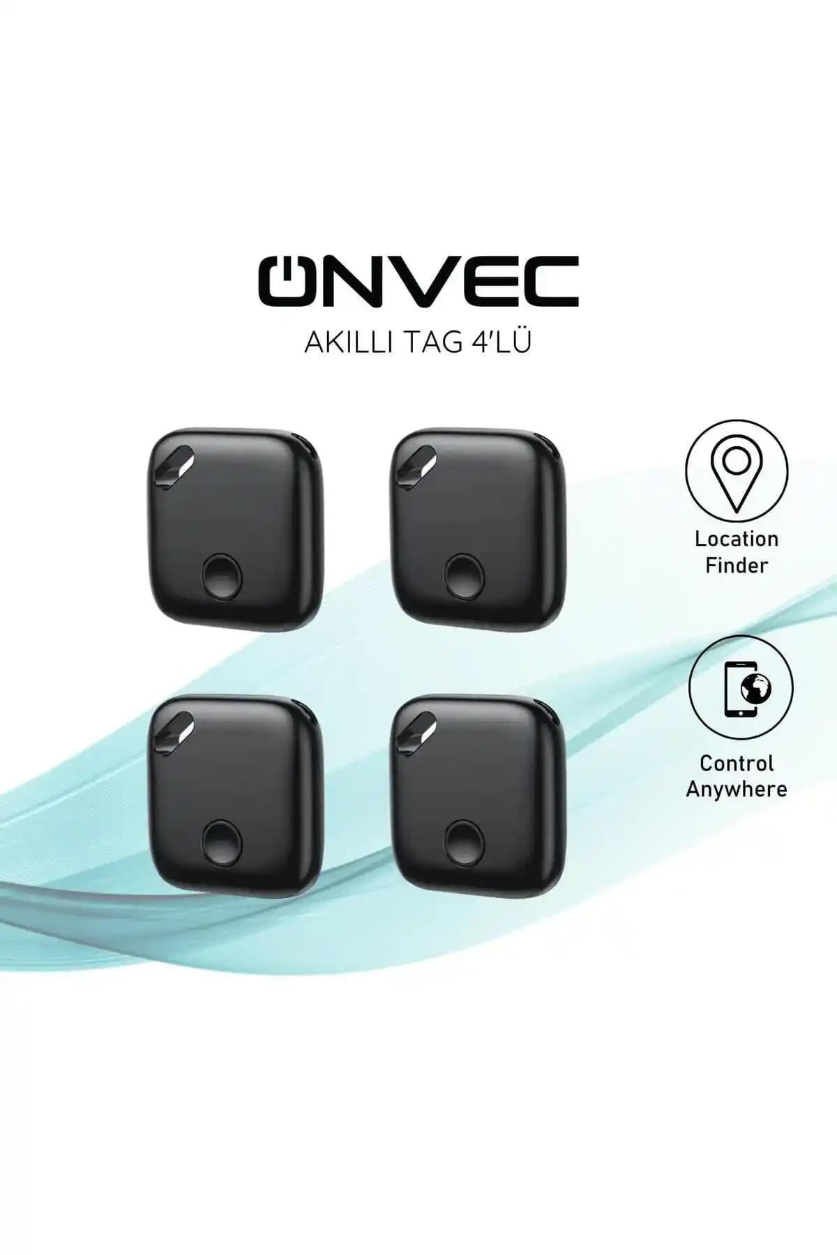 Onvec Smart Tag ile Eşyalarınızı Bluetooth 5.0 Teknolojisiyle Kolayca Takip Edin