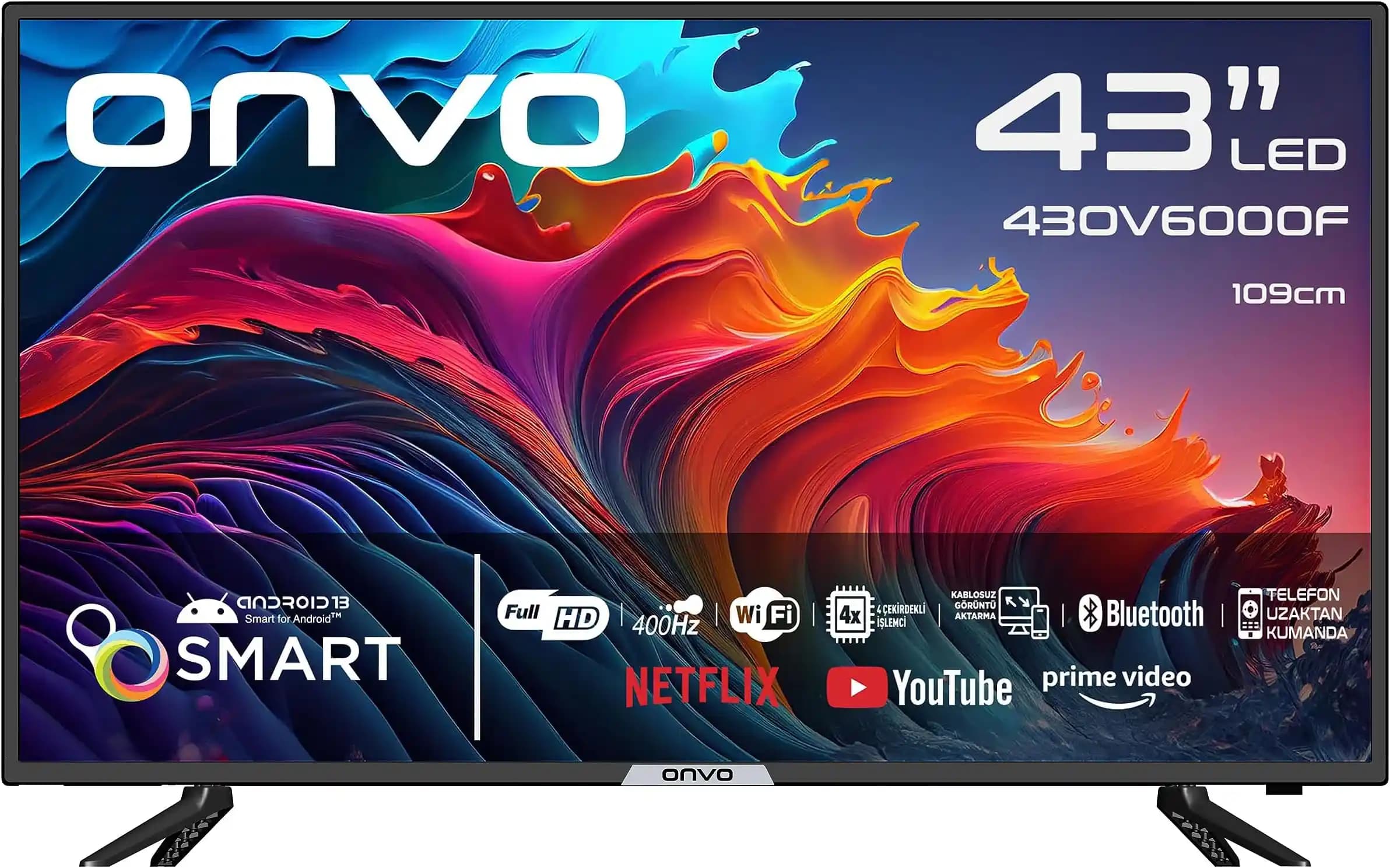 Onvo 43 İnç Smart TV: Orta Boy Akıllı Televizyonda Yüksek Performans ve Uygun Fiyat