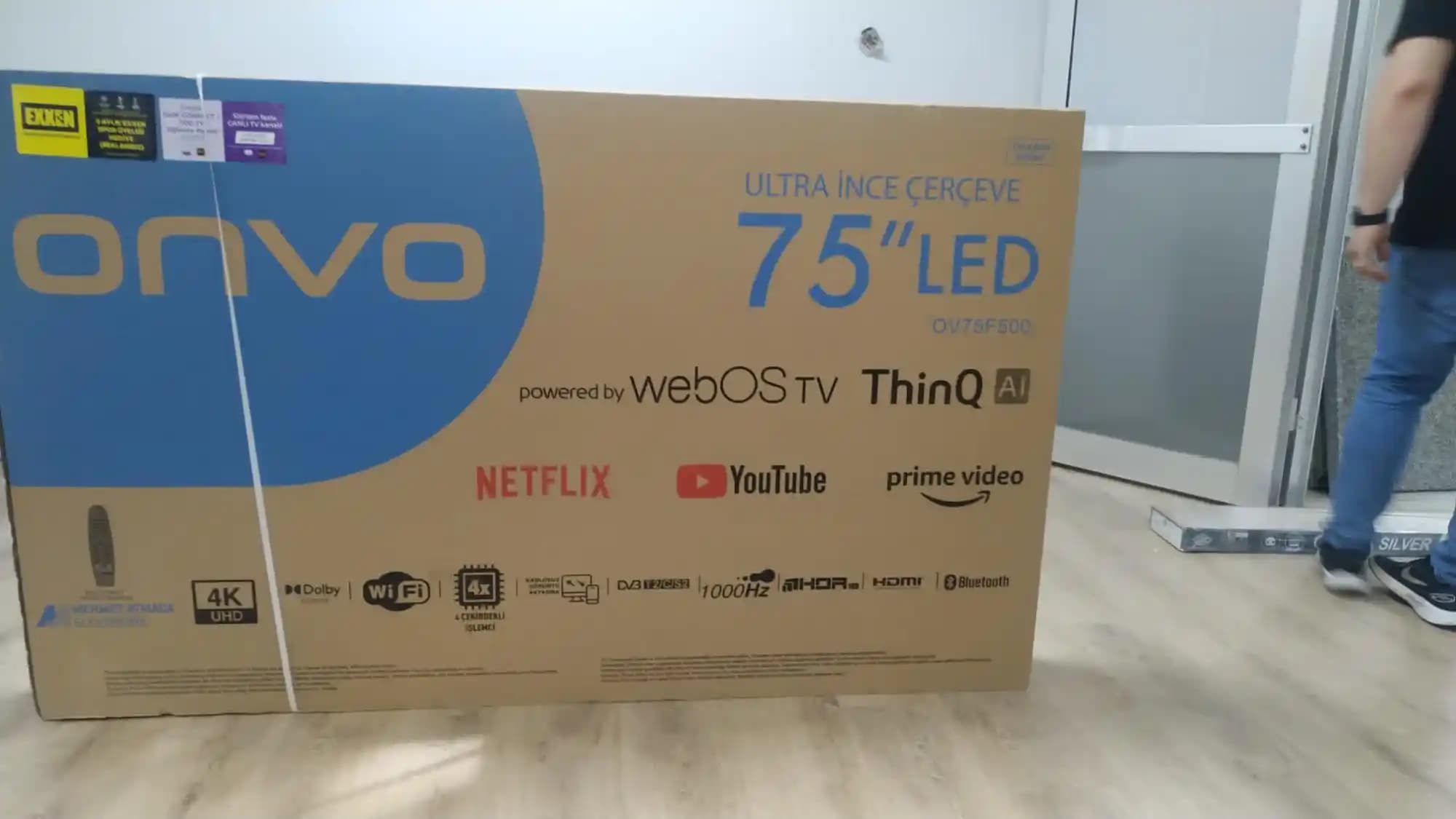 Onvo 75 İnç Televizyonlar: Geniş Ekran ve Yüksek Çözünürlükle Ev Eğlencesi