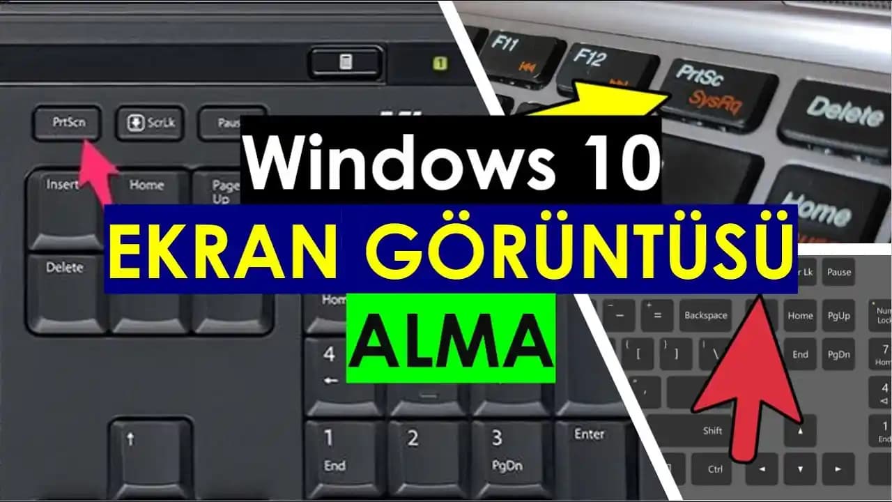 PC'de Ekran Görüntüsü Alma Yöntemleri: Print Screen, Snipping Tool ve Üçüncü Parti Programlar