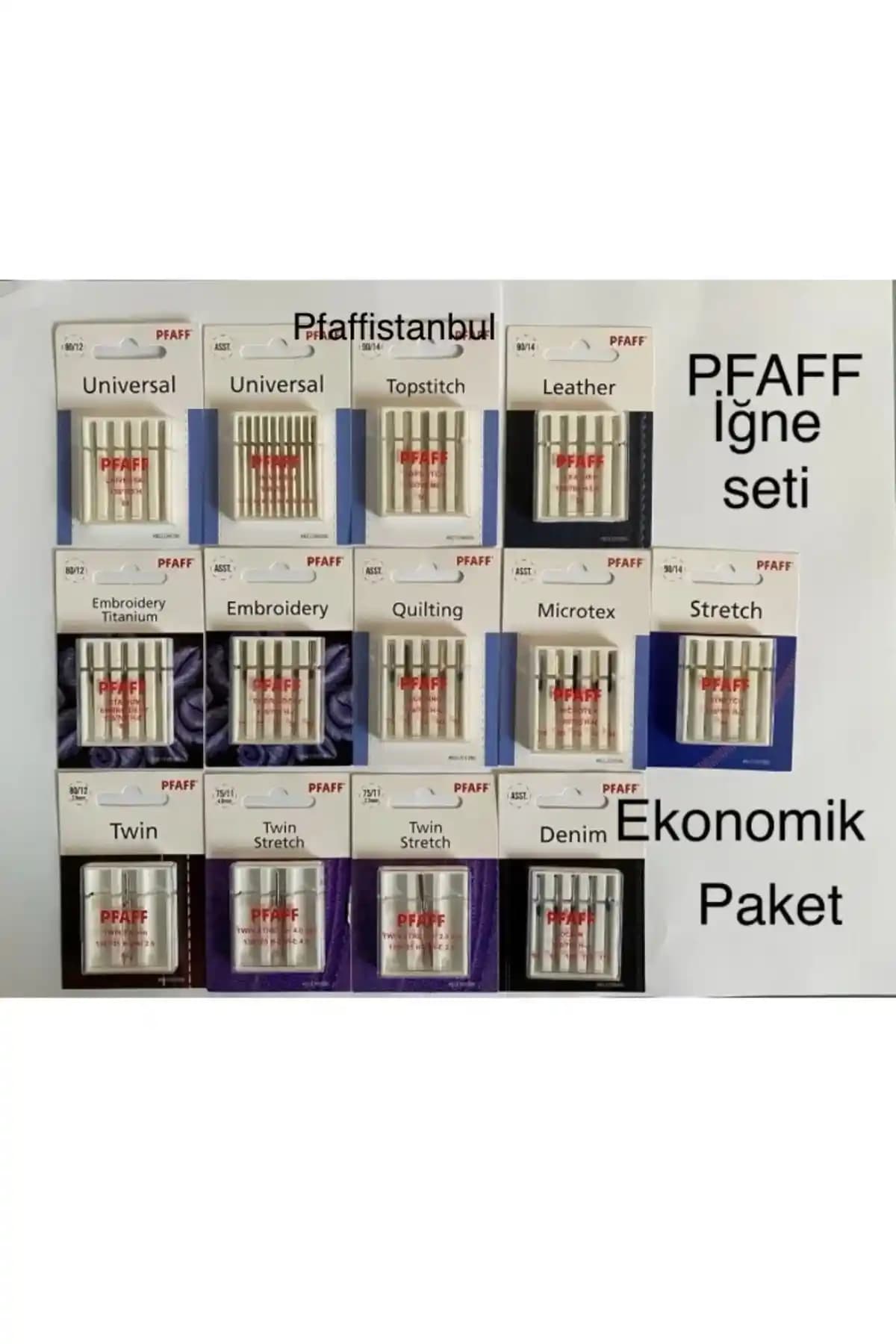 Pfaff İğne Çeşitleri: Dikiş Performansını Artıran Dayanıklı ve Fonksiyonel Seçenekler