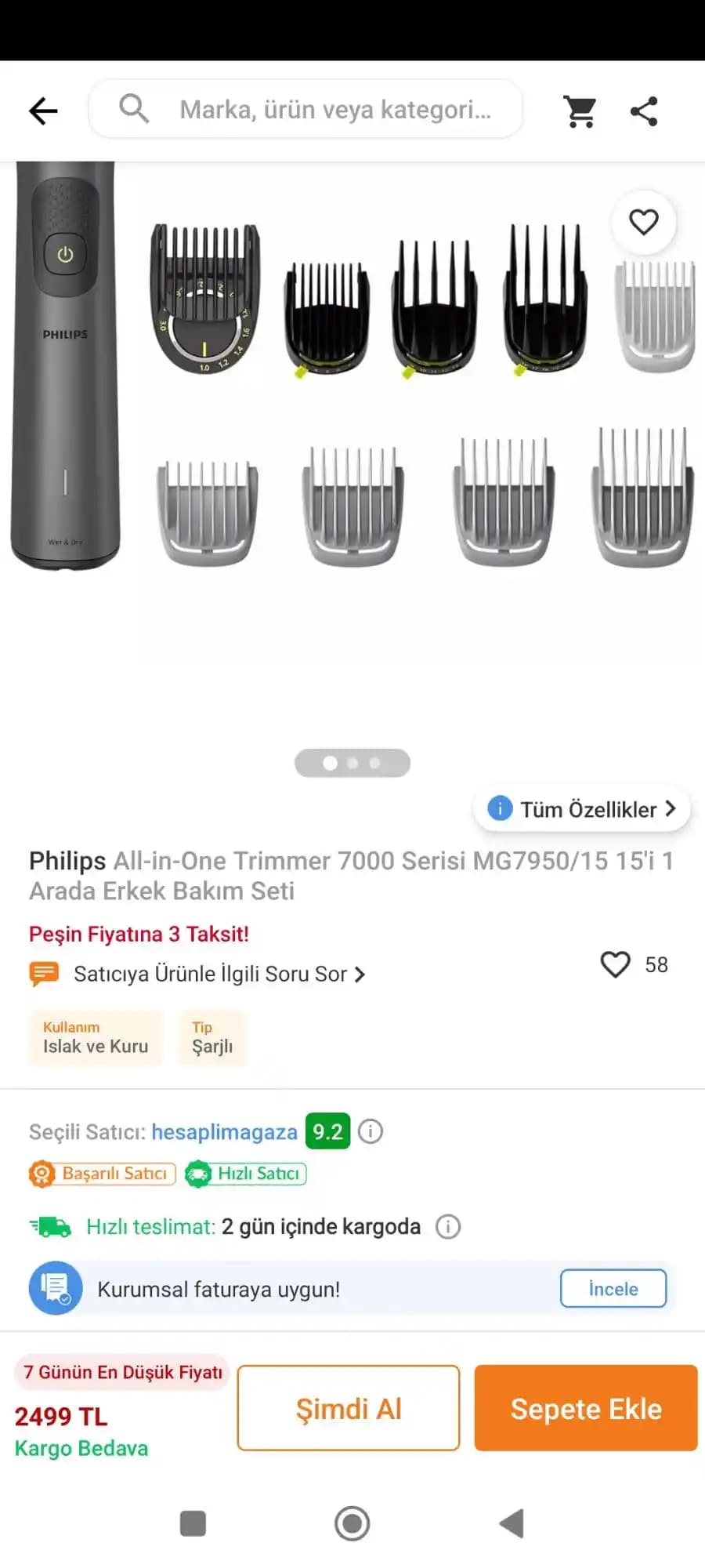 Philips 7950 Tıraş Makinesi: Teknoloji ve Konforu Bir Arada Sunan Model