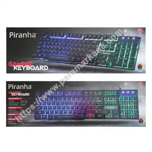 Piranha Gaming Keyboard 2345: Dayanıklı ve Performanslı Mekanik Oyuncu Klavyesi