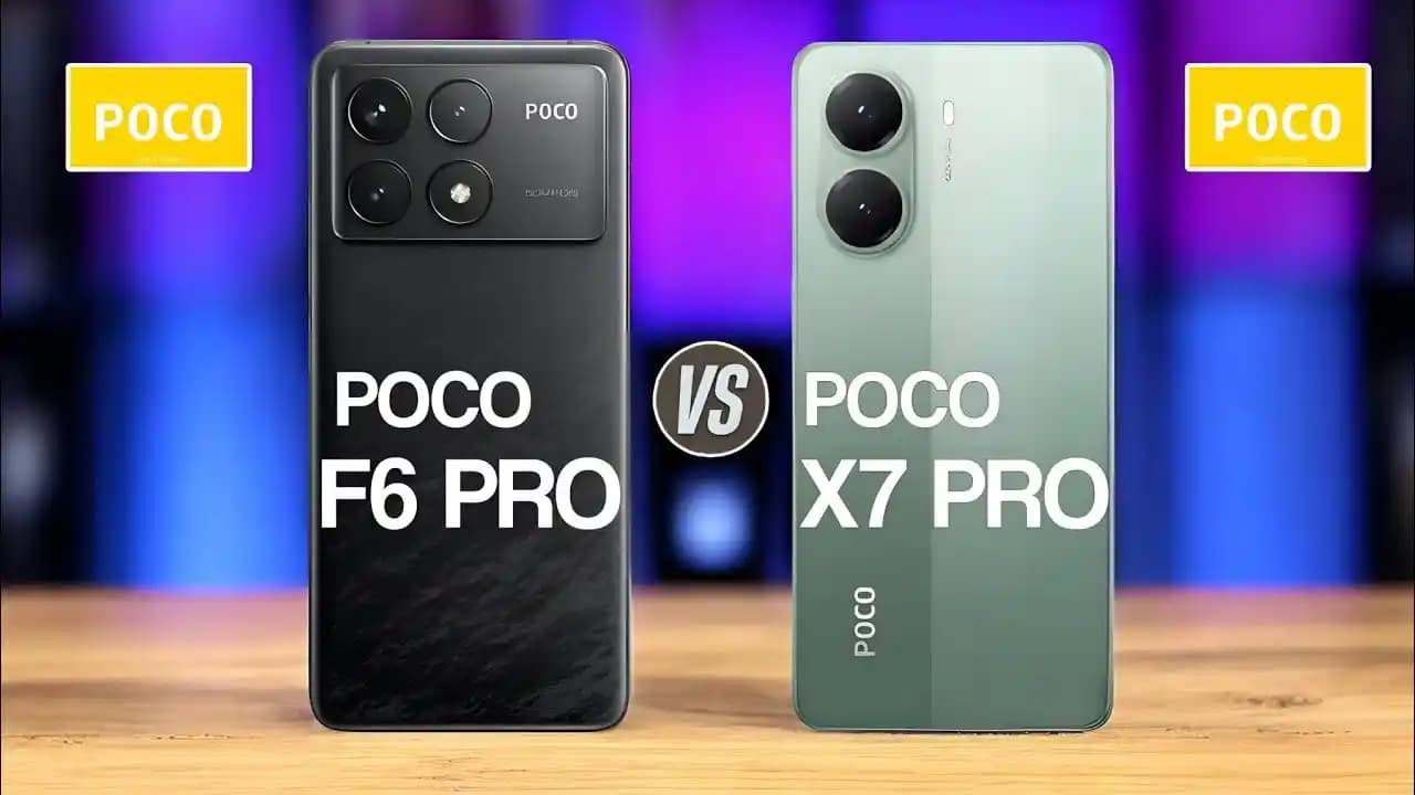 POCO F6 ve X7 Pro Akıllı Telefon Karşılaştırması: Performans, Tasarım ve Pil İncelemesi