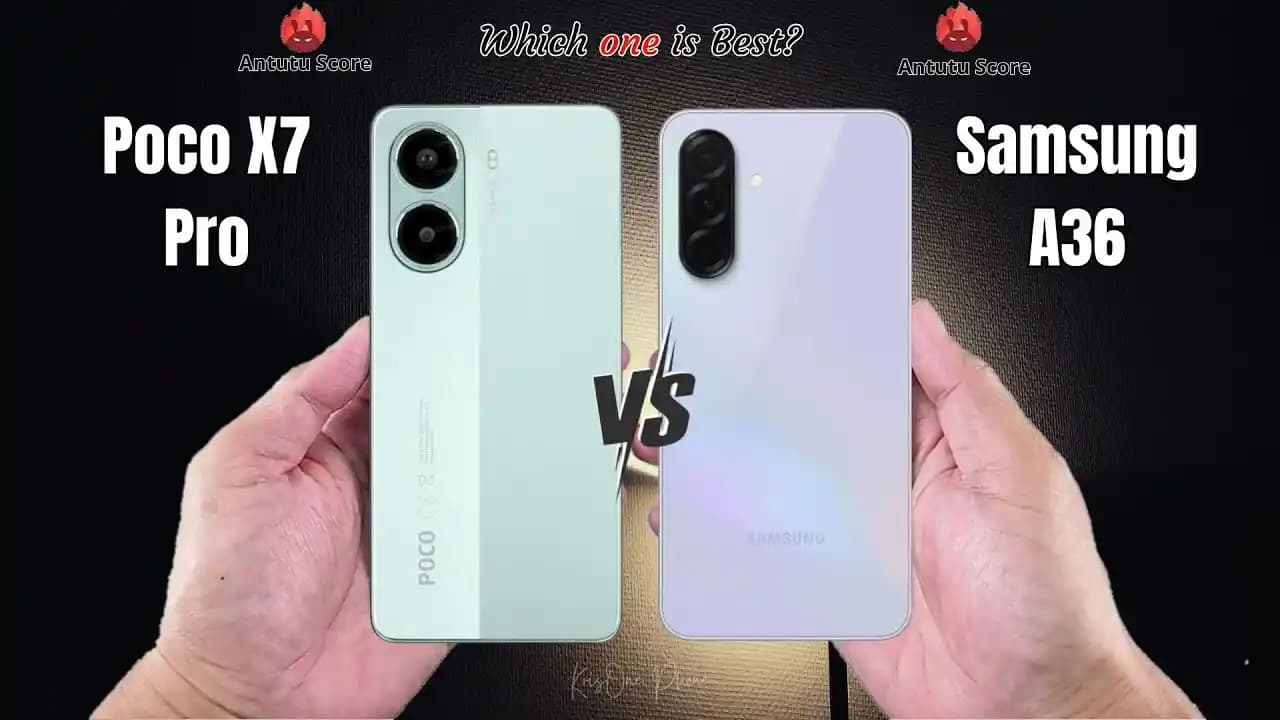 Poco X7 Pro ve Samsung Galaxy A36 5G: Orta Segment Akıllı Telefon Özellikleri Karşılaştırması