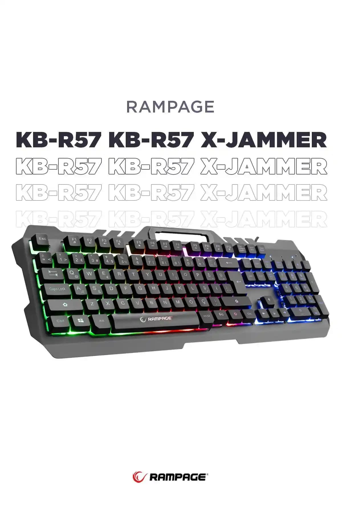 Rampage X Jammer Klavye: Mekanik ve Ergonomik Oyuncu Donanımında Yüksek Performans