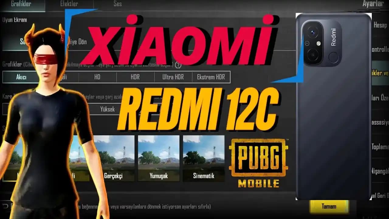 Redmi 12C ile PUBG Performansı: Bütçe Dostu Akıllı Telefonda FPS Deneyimi