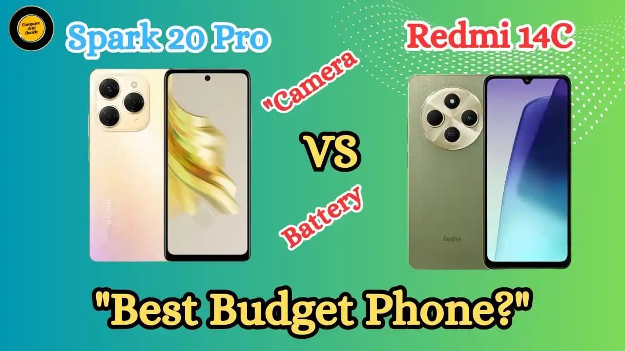 Redmi 14C ve Tecno Spark 20 Pro: Fiyat-Performans Akıllı Telefon Karşılaştırması