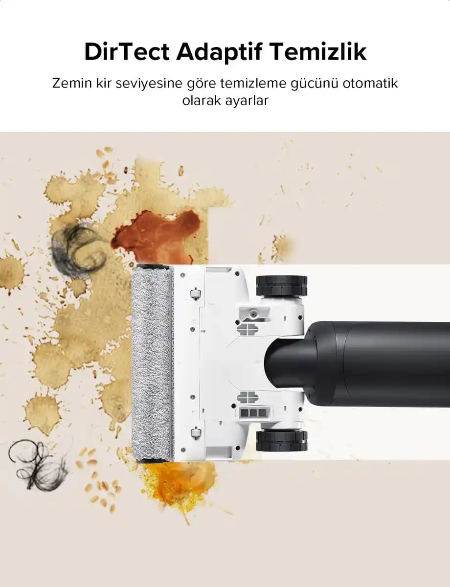 Roborock Dikey Tamponun Konumu, İşlevi ve Tampon Sıkışması Sorunları Hakkında Bilgi