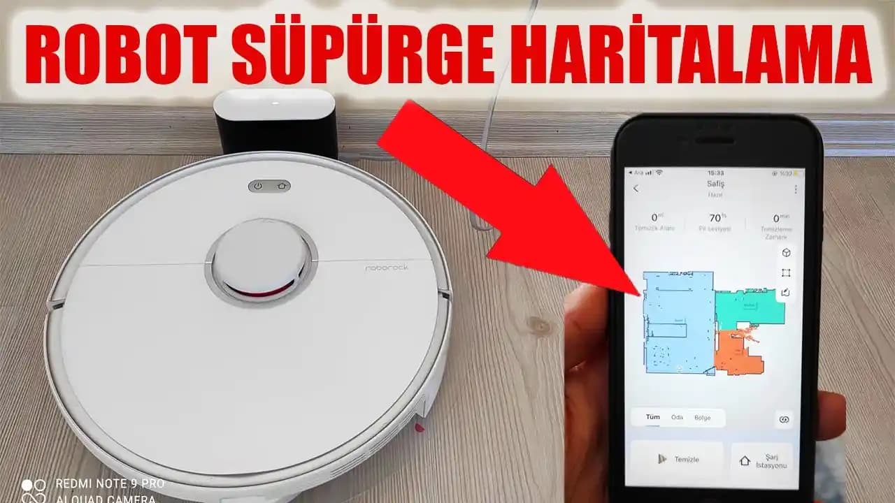 Roborock Harita Kaydetme Özelliği ile Akıllı ve Kişiselleştirilmiş Temizlik