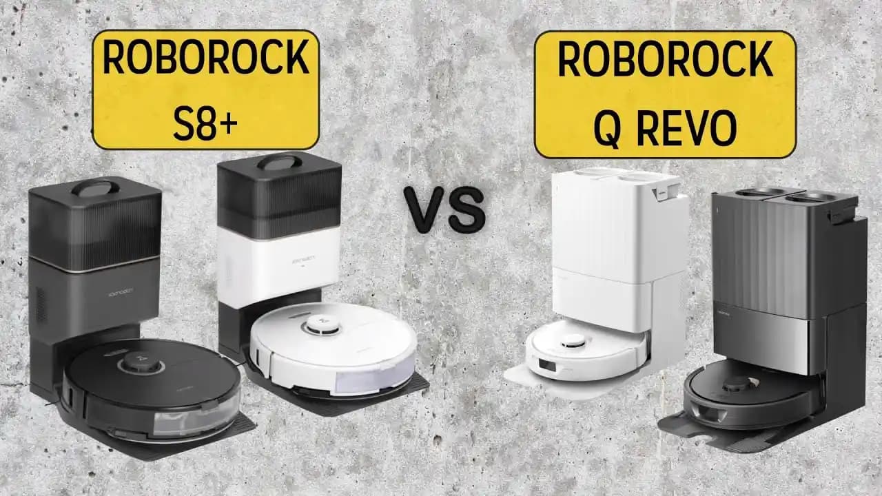 Roborock S8 Pro Plus ve Qrevo L: Akıllı Robot Süpürgelerde Performans ve Özellik Karşılaştırması