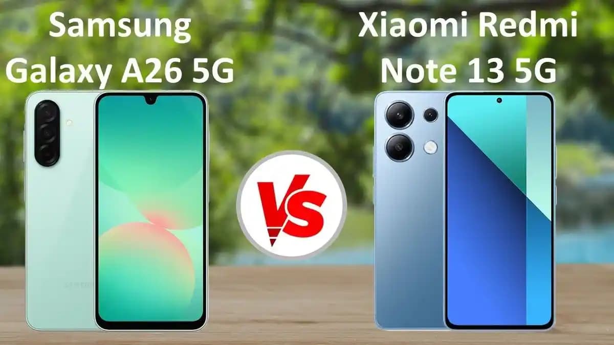 Samsung A26 ve Redmi Note 13 Pro 5G: Orta Segment Akıllı Telefon Karşılaştırması
