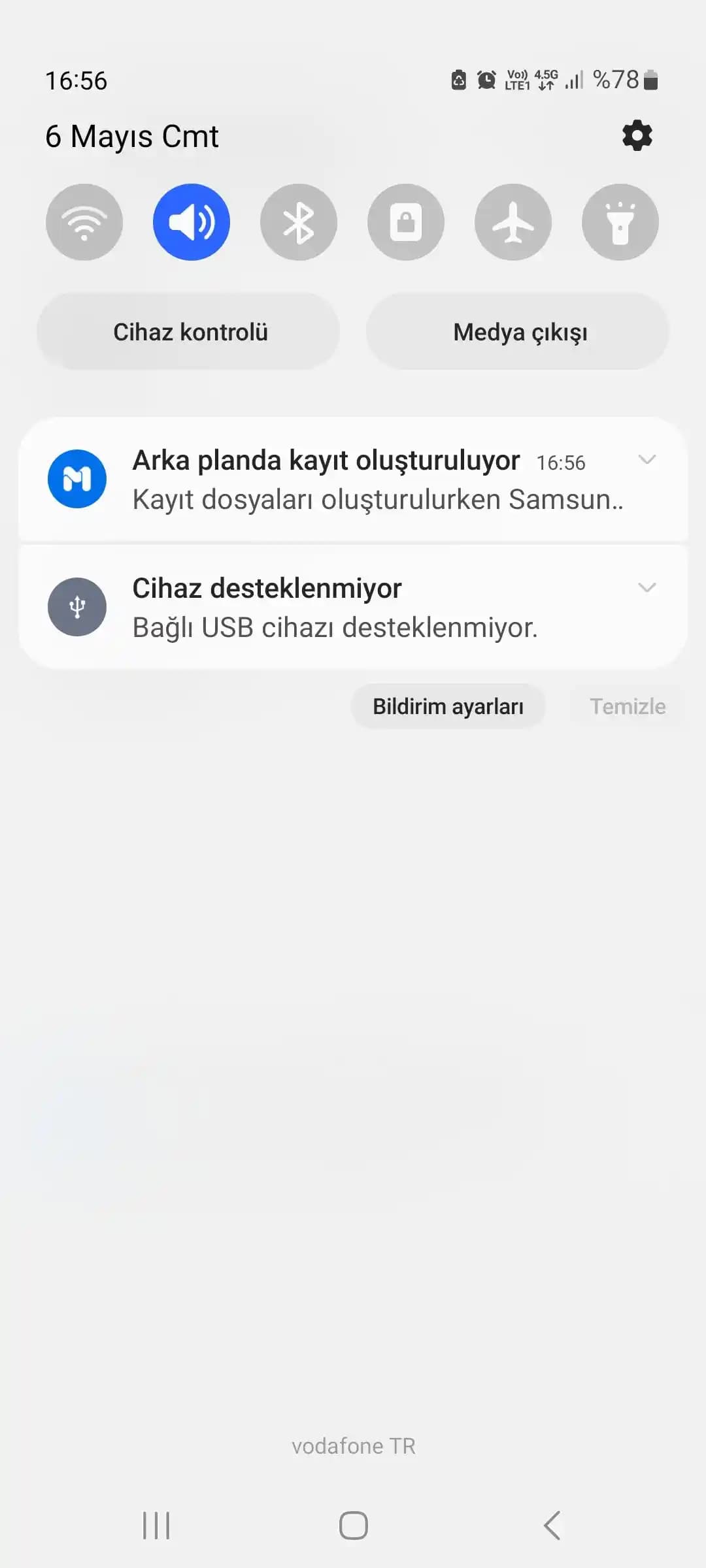 Samsung Cihazlarda Bağlı USB Cihaz Desteklenmiyor Hatası ve Çözüm Yöntemleri