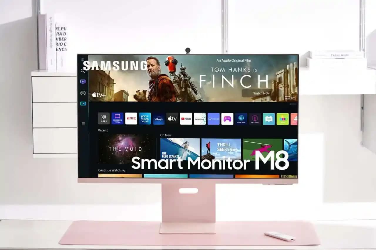 Samsung M8 32 inç 4K UHD Monitör: Şık Tasarım ve Çoklu Bağlantı Özellikleri