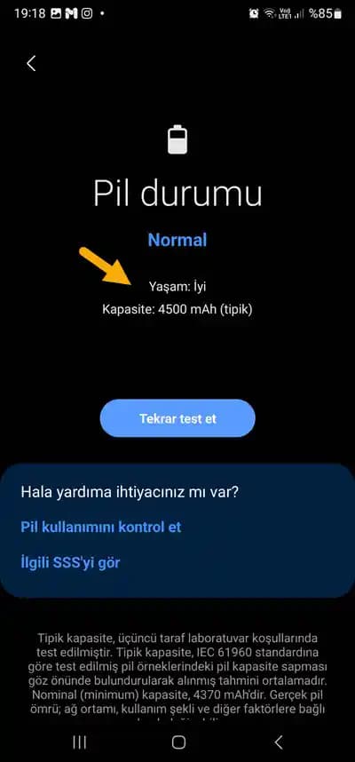 Samsung Pil Durumu Öğrenme Yöntemleri ve Pil Ömrünü Uzatma İpuçları