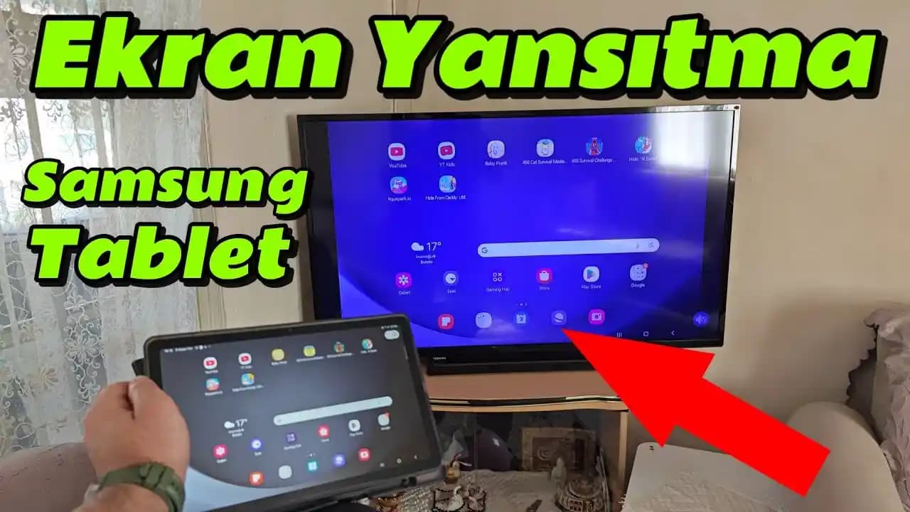 Samsung Tablet Ekran Yansıtma: Kablosuz ve Kablolu Yöntemlerle Detaylı Rehber