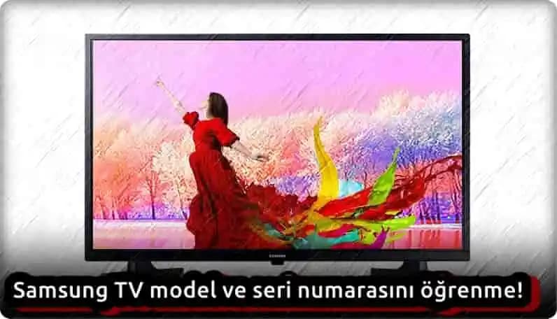 Samsung TV Modelini Öğrenme Yöntemleri ve Özellik Karşılaştırmaları