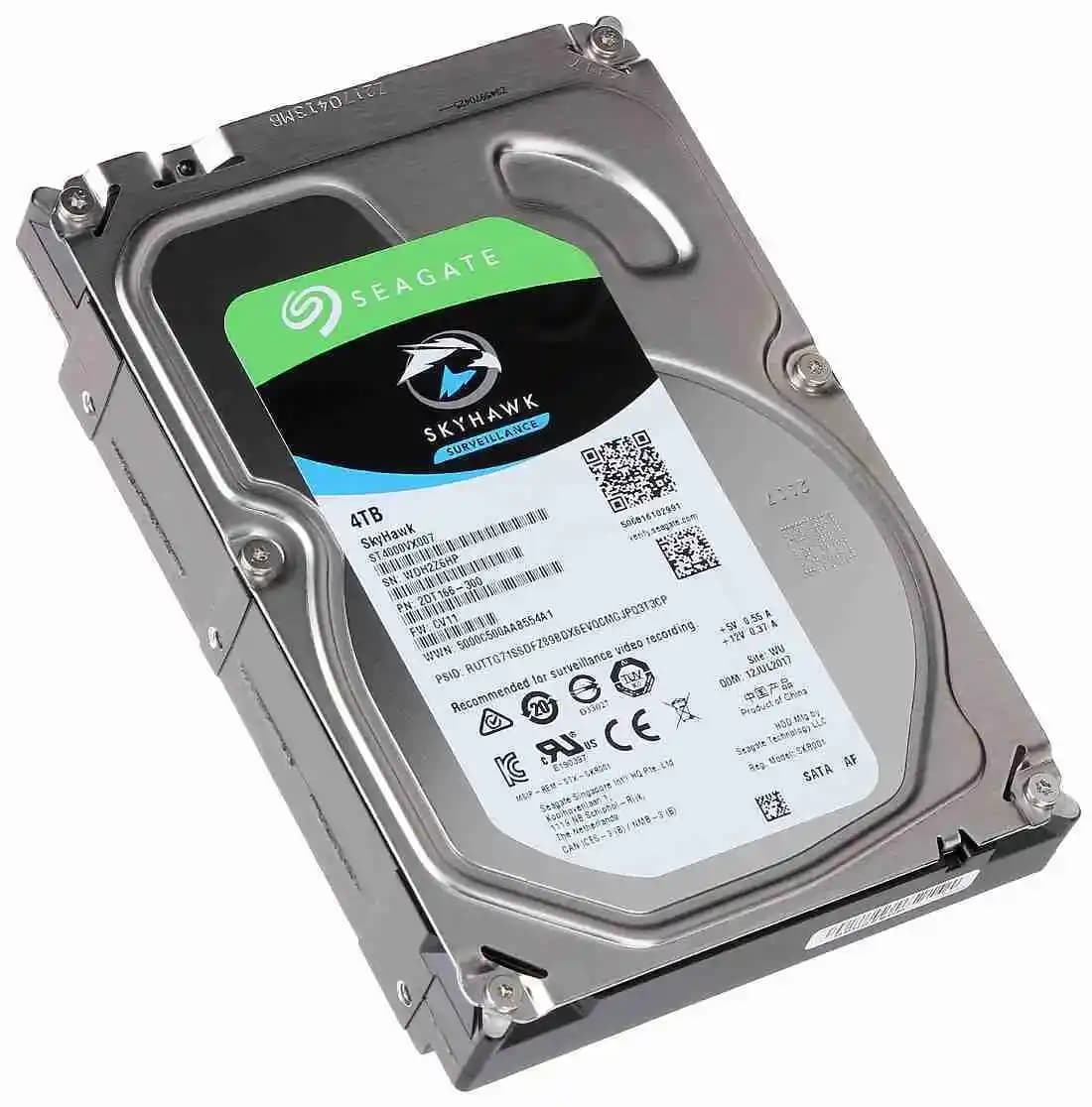 Seagate SkyHawk 4TB: Gözetim Sistemleri İçin Yüksek Kapasiteli ve Dayanıklı Depolama