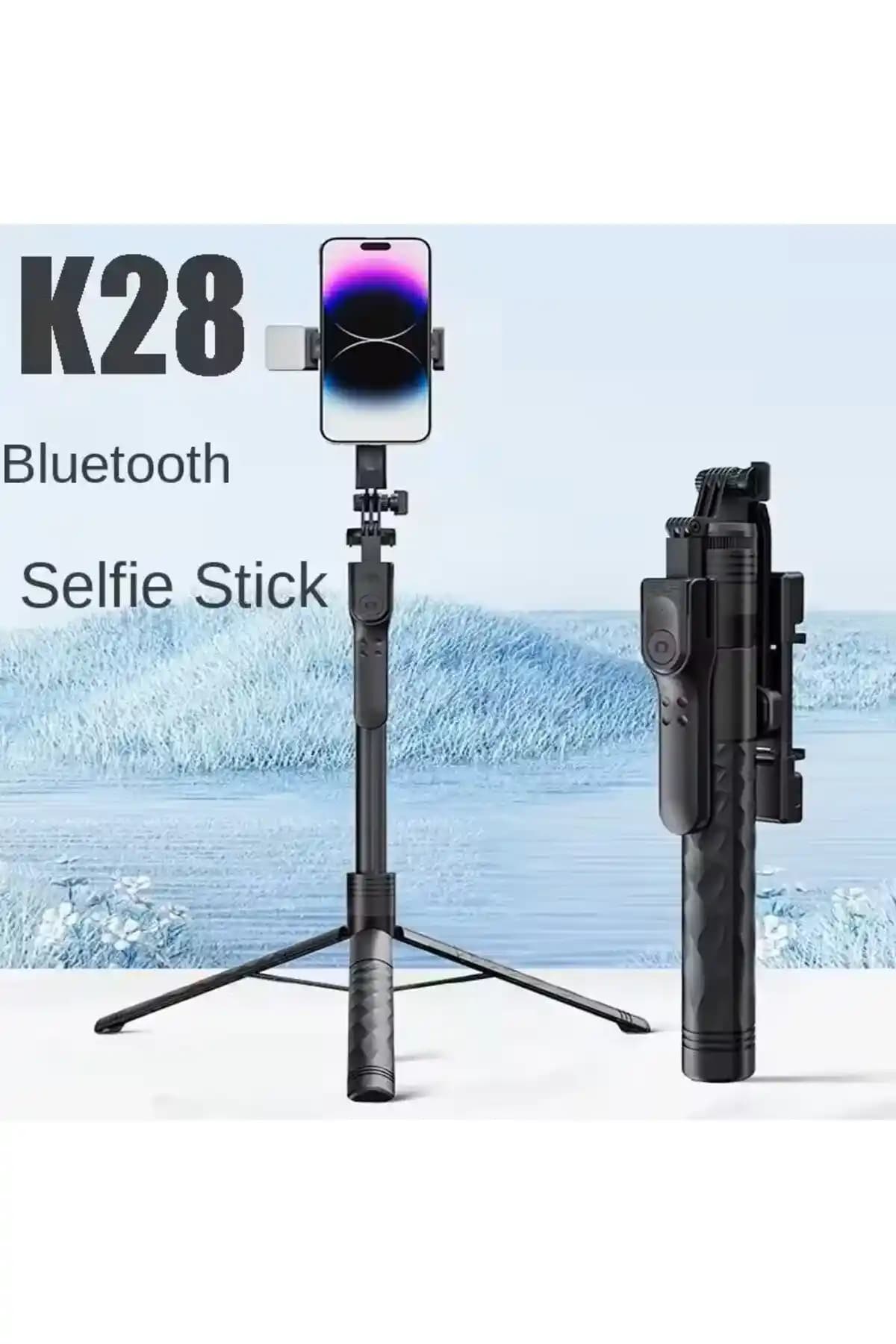 Selfie Çubuğu Tripod Bluetooth Uzaktan Kumandalı: Çok Yönlü Fotoğrafçılık Aksesuarı
