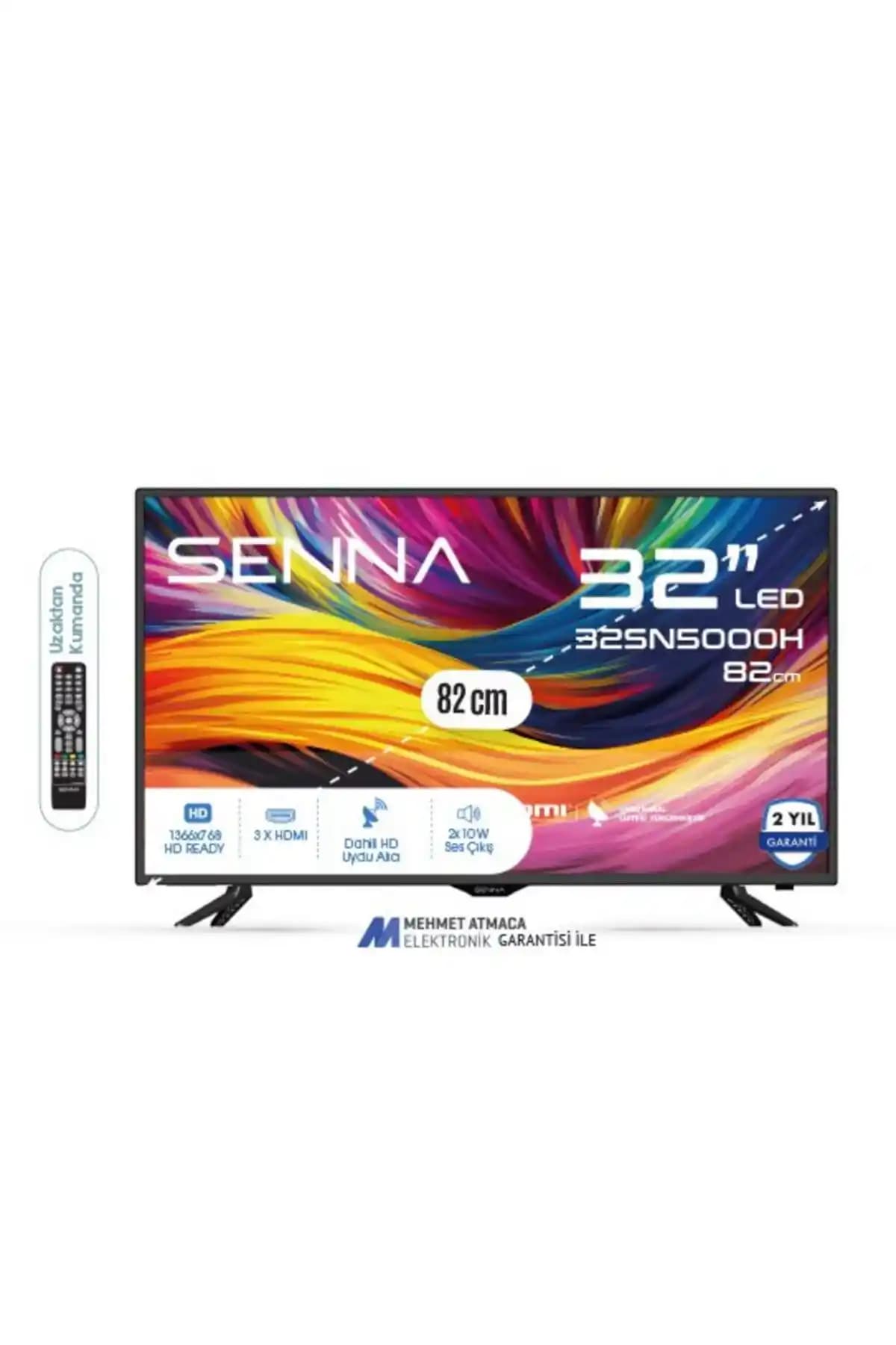 Senna 32GF7000F: 32 İnç Akıllı LED Televizyon ile Uygun Fiyatlı Ev Eğlencesi