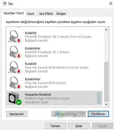 Ses Aygıtı Bulunamadı Hatası: Nedenleri ve Etkili Çözüm Yöntemleri