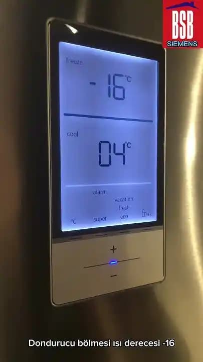 Siemens Buzdolabı Derece Ayarı Nasıl Yapılır? Adım Adım Detaylı Rehber